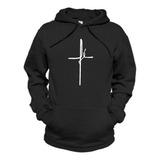 Casaco Blusa Frio Frase Fé Masculino Feminino Canguru Capuz