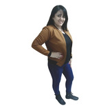 Casaco Bomber Feminino Moda Inverno Com Zíper