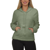 Casaco Feminina De Inverno Blusa De Frio Pelinho Quentinho