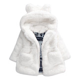 Casaco Feminino C Capa Infantil De Inverno Com Capuz Roupa