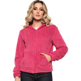 Casaco Feminino Inverno Teddy Blusa De Frio Pelúcia Cores