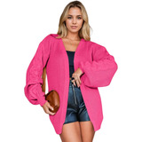 casaco feminino tricot feminino manga