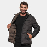 Casaco Jaqueta Bobojaco Dupla Face Masculino Puffer Inverno