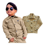 Casaco Jaqueta Jeans Sarja Infantil Menino Promoção Envio Já