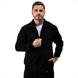 Casaco Moletom Blusa De Frio Masculino Feminino De Zíper