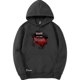 Casaco Moletom Canguru Estampa 4k Ultra Hd Blusa Grossa Frio