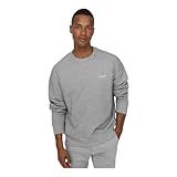 Casaco Moletom Gola Redonda Masculino Careca Blusa De Frio Flanelado Algodão BR Alfa G Plus Size Alto Mescla 