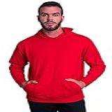 Casaco MVB Modas Blusa Moletom Masculino Flanelado Capuz