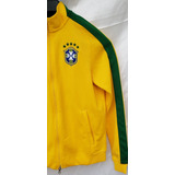 Casaco Seleção Brasileira Nike Lindo Listras Verdes Mangas