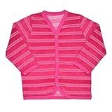 Casaquinho Bebê Plush Listrado P M G TOP CHOT