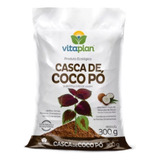 Casca Coco Em Pó Vitaplan 300g Substrato Para Jardinagem