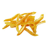 Casca De Laranja Desidratada E Cristalizada 250g Premium