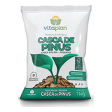 Casca De Pinus Polida Pequena 1kg Vitaplan
