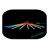 Cascata Bastão 8 Tubo 384 Led Snow Fall Chuva Meteoro 50cm Cor Das Luzes Colorido