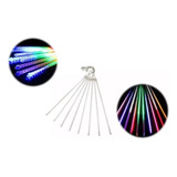 Cascata Bastão 8 Tubo 384 Leds 50cm Chuva Meteoro Bivolt