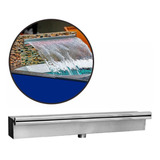 Cascata De Embutir 60 Cm Para Piscina Em Aço Inox