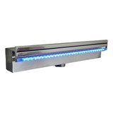 Cascata Embutir Bico Polido 60cm Com Led Rgb 16 Cores
