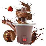 Cascata Fonte De Chocolate Profissional Portátil Fondue 110v