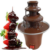 Cascata Fonte Fondue De Chocolate Chocofest Maquina Elétrica