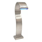 Cascata Inox 304 Piscina Modelo Slim 100cm Led