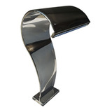 Cascata Inox Polida Led Espelhada Média Controladora