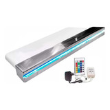 Cascata Para Piscina 60cm De Embutir Bico Inox Com Led Rgb