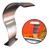 Cascata Para Piscina Naja High Tech Média Inox 80x40cm Evald