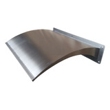 Cascata Para Piscina Wave 50x20cm Para Parede Inox 304