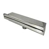 Cascata Parede Embutir Piscina 100 Inox Polido 40cm