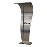 Cascata Piscina Inox 80cm Altura X 29cm Largura