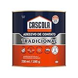 Cascola Tradicional Sem Toluol Cola De Contato De Alta Resistência Adesivo De Contato De Secagem Rápida Cola Permanente Multiuso 1x195g