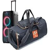 Case Bolsa Bag Polo Culture Compatível Com Jbl Partybox 310 Com Bolso Cabos Almofadada Top