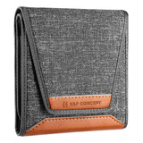 Case Bolsa Porta Filtros De Lente Fotográfica Com 3 Divisões