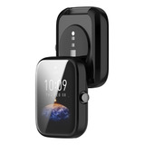 Case Bumper Protetor Tela 360 Para Amazfit Bip 3 E Bip 3 Pro
