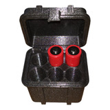 Case Caixa Box Para Pilhas Bateria 18650 6 Espaços