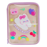 Case Capa Bolsa Pasta Transparente Para Tablet Galaxy iPad