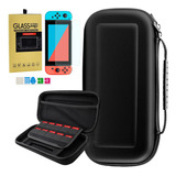 Case Capa Resistente Nintendo Switch Pelicula Vidro Oivo