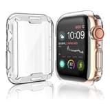 Case Capa Silicone 360  Protetor Para Apple Watch Series