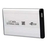 Case Gaveta Externa Hd Sata 2 5 Notebook Usb 2 0 Pc Cor Cinza