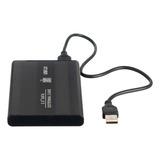Case Gaveta Externa Hd Sata Notebook 2 5 Bolso Xbox 360 T2 Cor Preto prata