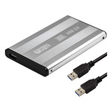 Case Hd Externo 500gb Usb 2 0 Portátil Pra Notebook Computador Ps2 Ps3