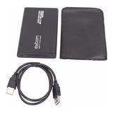 Case Hd Externo 500gb Usb 2 0 Portátil Pra Notebook Computador Ps2 Ps3