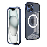 Case Luxo Metal Alumínio Para iPhone 12 13 14 15 Pro Pro Max
