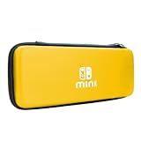 Case Mini Bag Bolsa De Transporte Estojo De Viagem Capa De Proteção Compatível Com Console Switch Lite Amarelo 