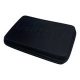 Case Organizador Passaporte Carteira Oxford Cor Preto