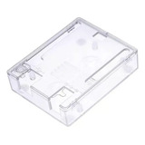 Case Para Arduino Uno Em Plástico Abs Transparente C Nf e