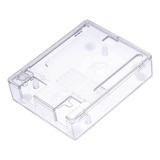 Case Para Arduino Uno Em Plástico Abs Transparente C Nf e