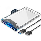 Case Para Hd Externo Transparente Notebook Sata 2 5 Usb 3 0
