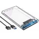 Case Para HD SSD Externo Transparente