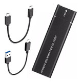 Case Para Ssd Nvme Usb c Type C Externo 10gbps Cor Preto